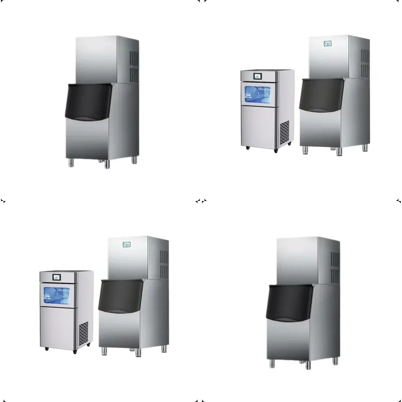 Commercial Ice Maker - Automatic Ice Cube Making Machine for