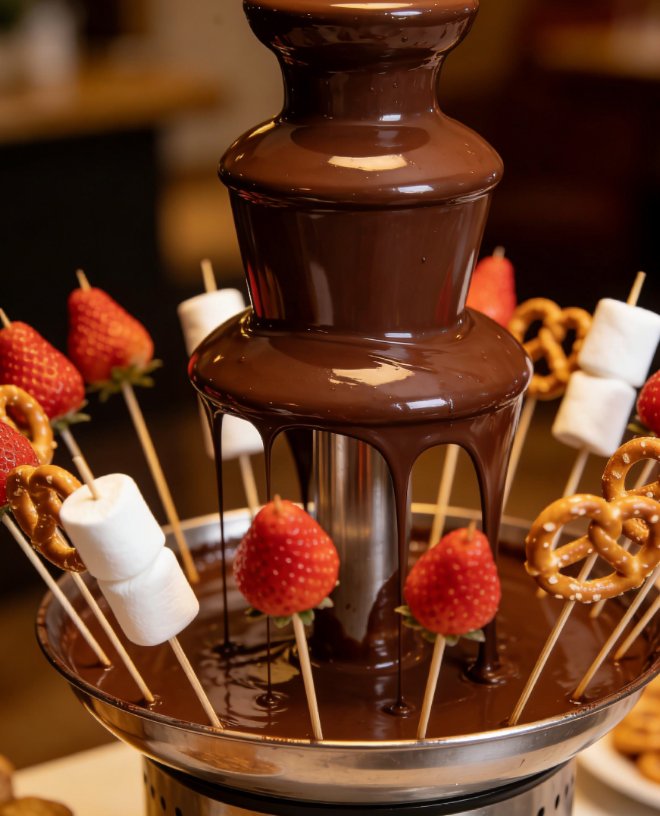 Chocolate Fountain Commercial - Commercial Grade Chocolate Fountain Machine 4/5/6/7