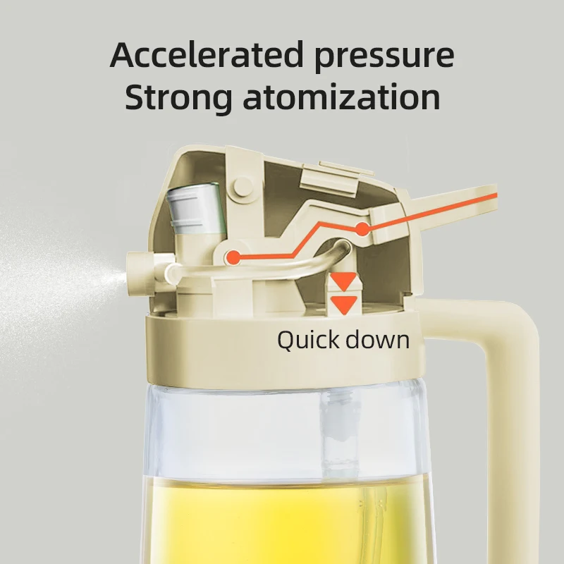 New 470ml Oil Spray Pot 2-in-1 - Commercial Kitchen Sprayer reseña y precio