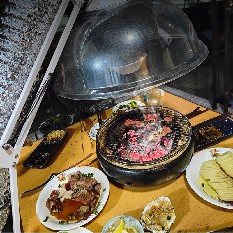 Portable Adjustable BBQ Smoke  - Commercial Kitchen Ventilation reseña y precio