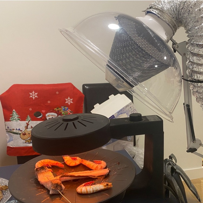 Portable Adjustable BBQ Smoke  - Commercial Kitchen Ventilation reseña y precio