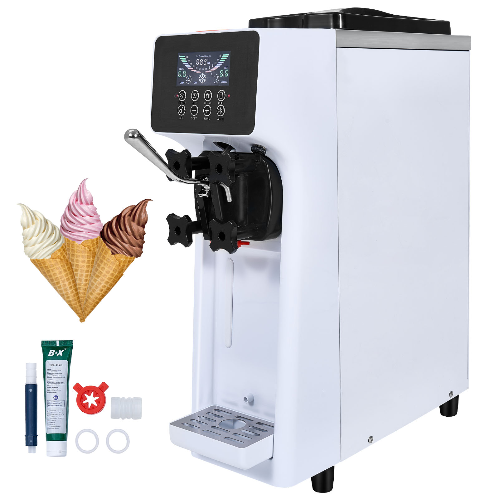 SucceBuy Commercial Ice Cream  - Commercial Ice Maker reseña y precio