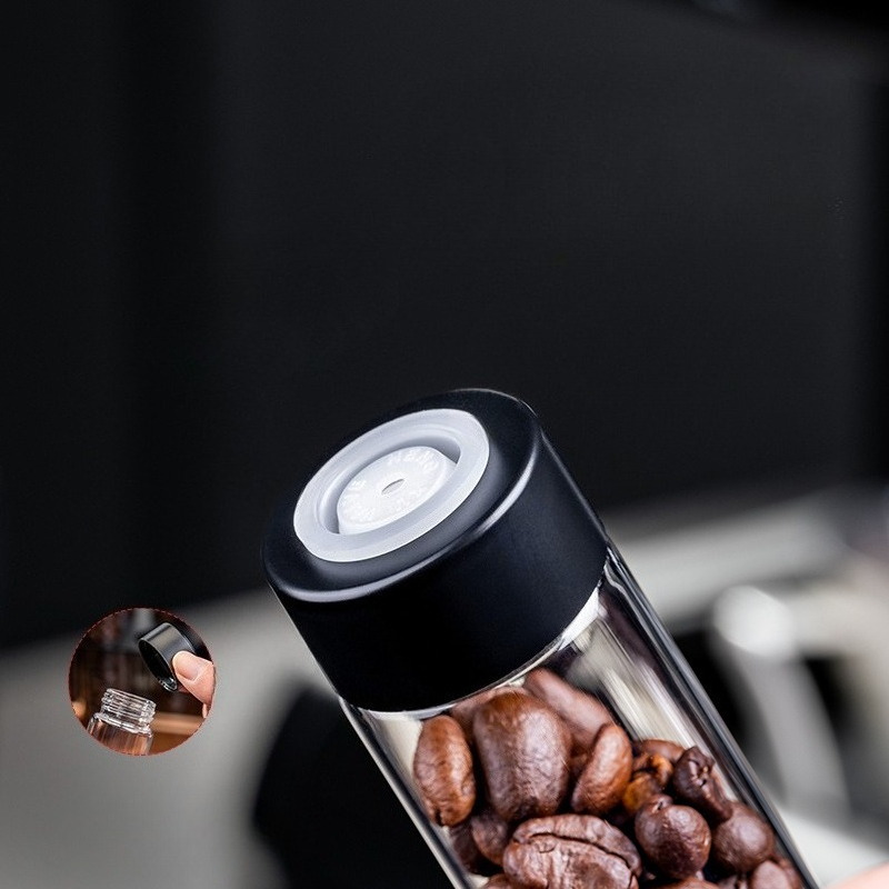 JUSTINLAU Glass Coffee Bean St - Commercial Kitchen Organization reseña y precio