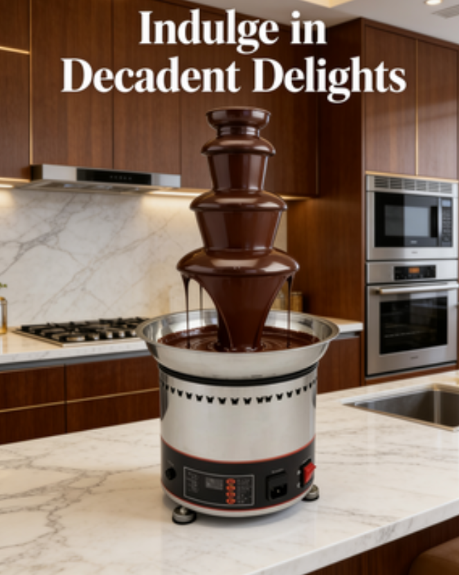 Commercial Grade Chocolate Fou - Chocolate Fountain Commercial reseña y precio