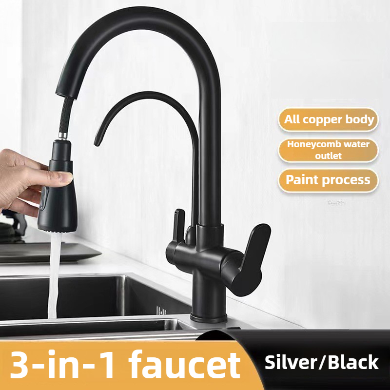 Commercial Kitchen Faucet with - Commercial Kitchen Sprayer reseña y precio