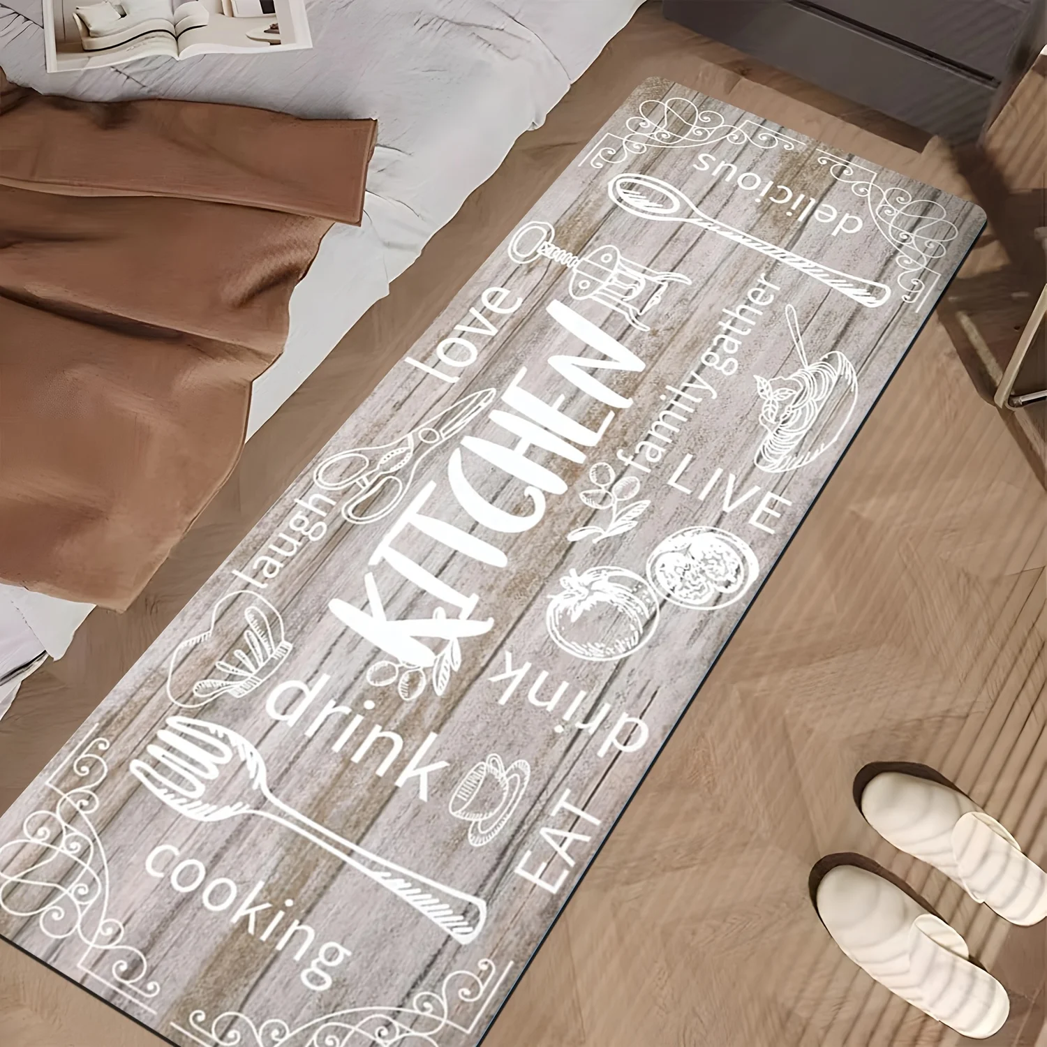 Wooden Kitchen Quote Print Kit - Commercial Kitchen Quotes reseña y precio
