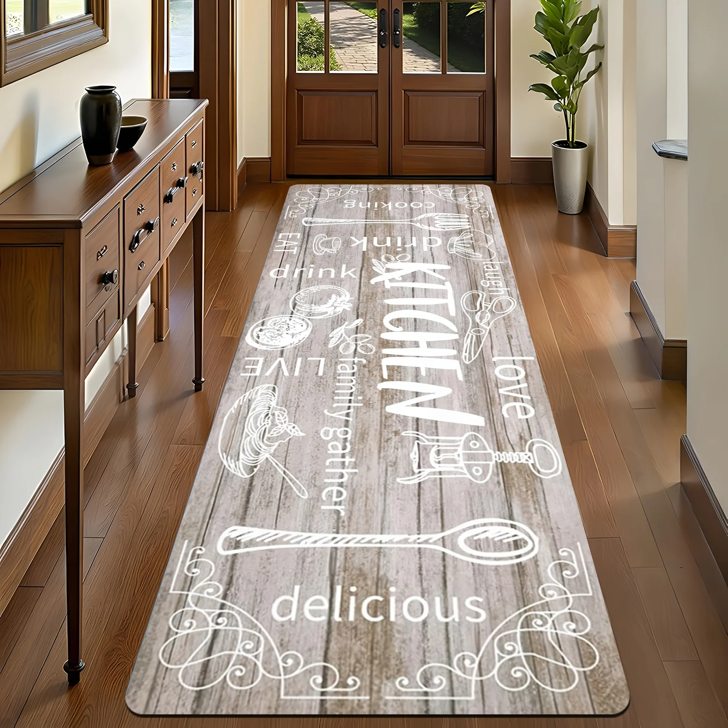 Wooden Kitchen Quote Print Kit - Commercial Kitchen Quotes reseña y precio