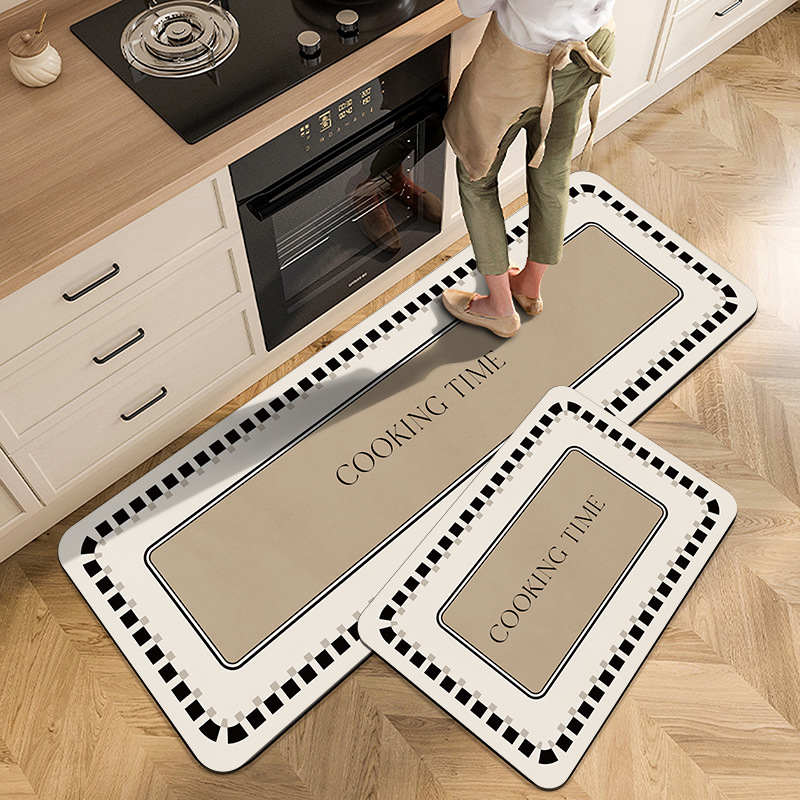 Vintage Floral Kitchen Carpet  - Commercial Kitchen Mats Anti Fatigue reseña y precio