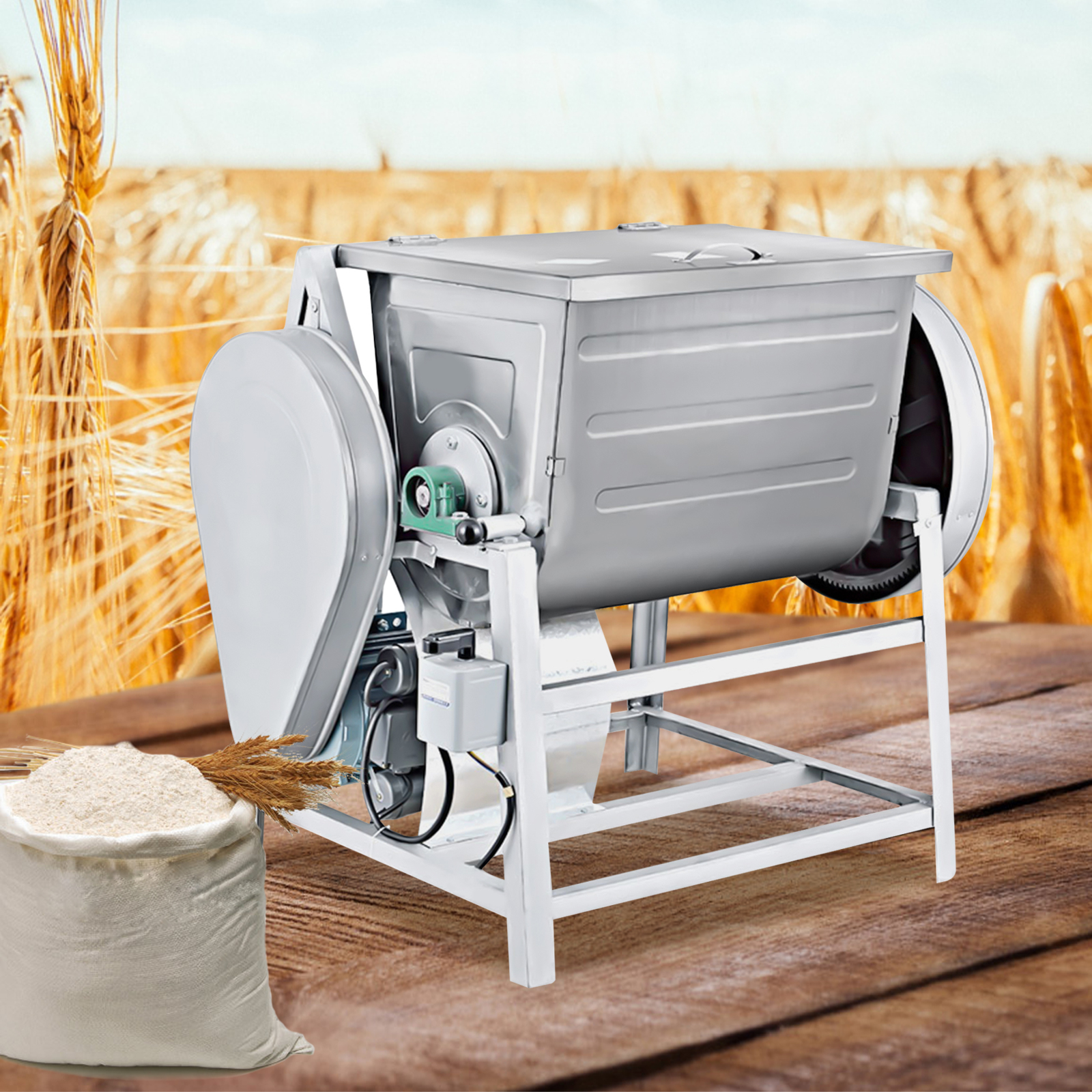 Commercial 30Qt Flour-mixing M - Dough Mixer Machine reseña y precio