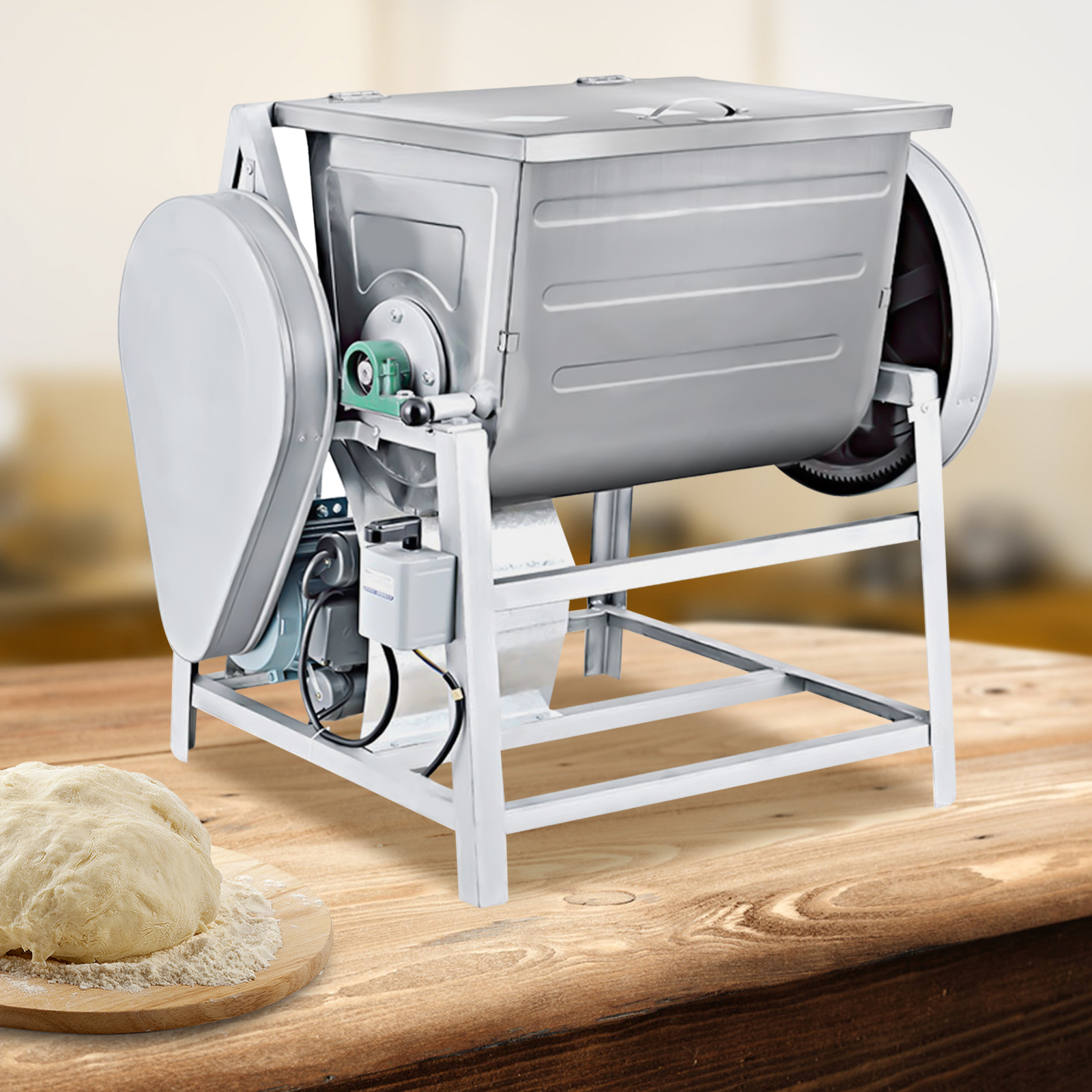 Commercial 30Qt Flour-mixing M - Dough Mixer Machine reseña y precio