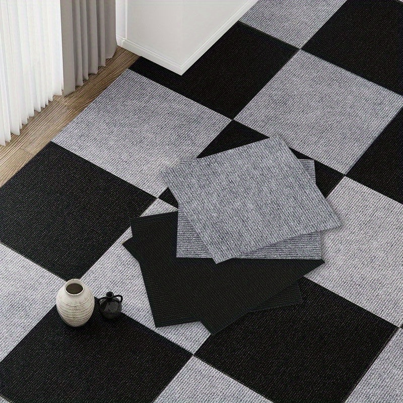 Self Adhesive Carpet Floor Til - Commercial Kitchen Tile Flooring reseña y precio