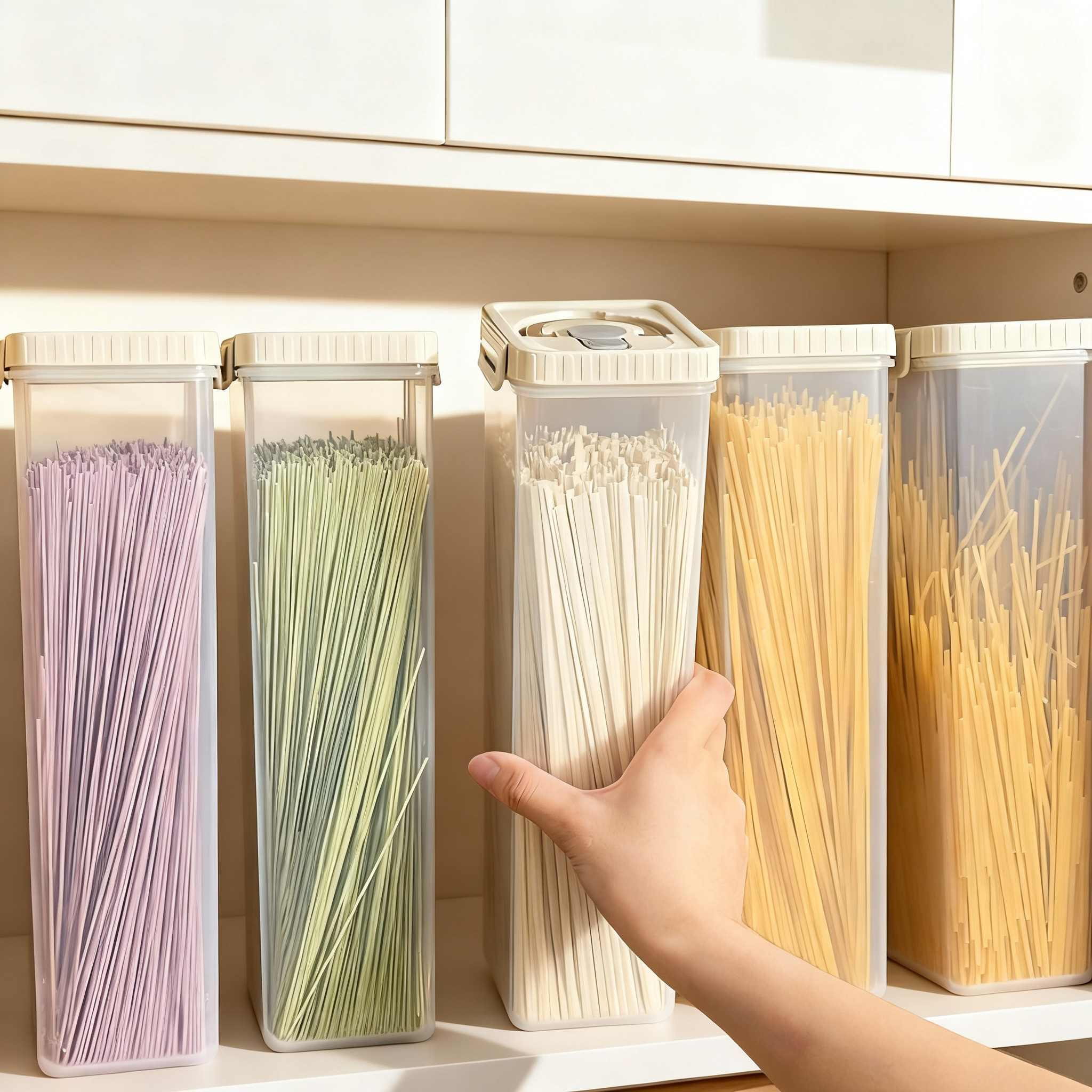 Noodles Sealed Storage Box Wit - Commercial Kitchen Organization reseña y precio