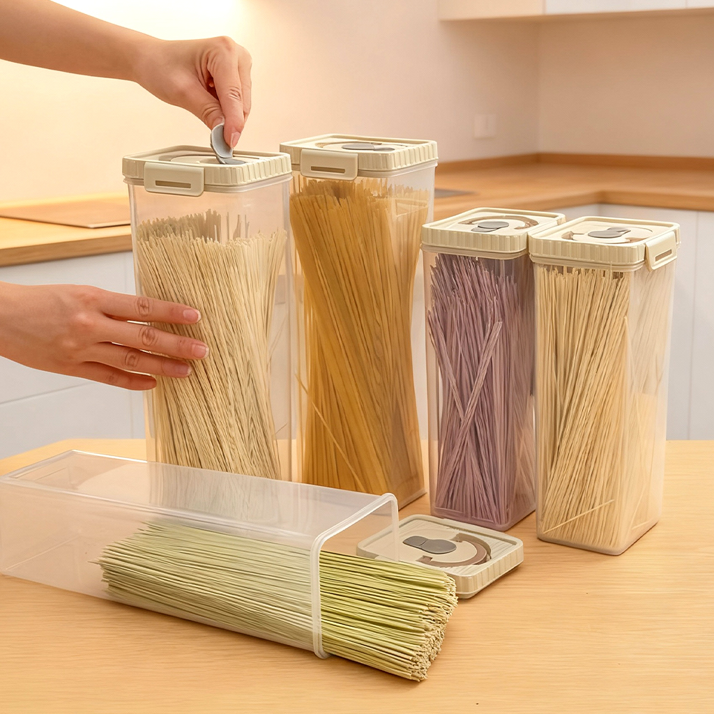 Noodles Sealed Storage Box Wit - Commercial Kitchen Organization reseña y precio