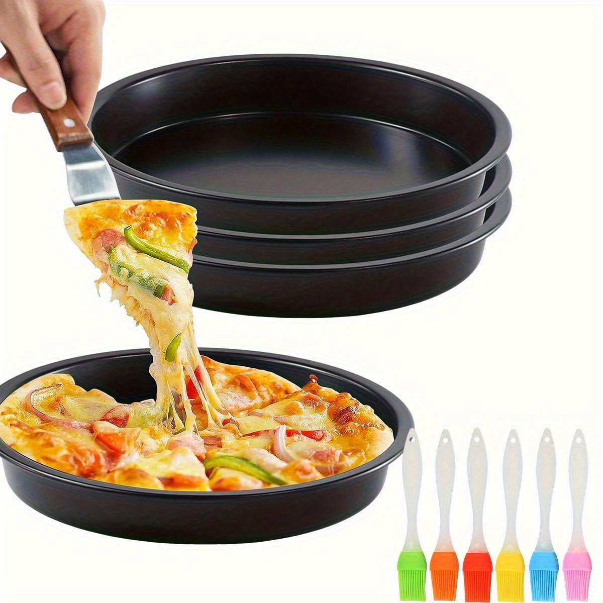 6/8/9/10inch Non-Stick Pizza T - Pizza Conveyor Oven reseña y precio