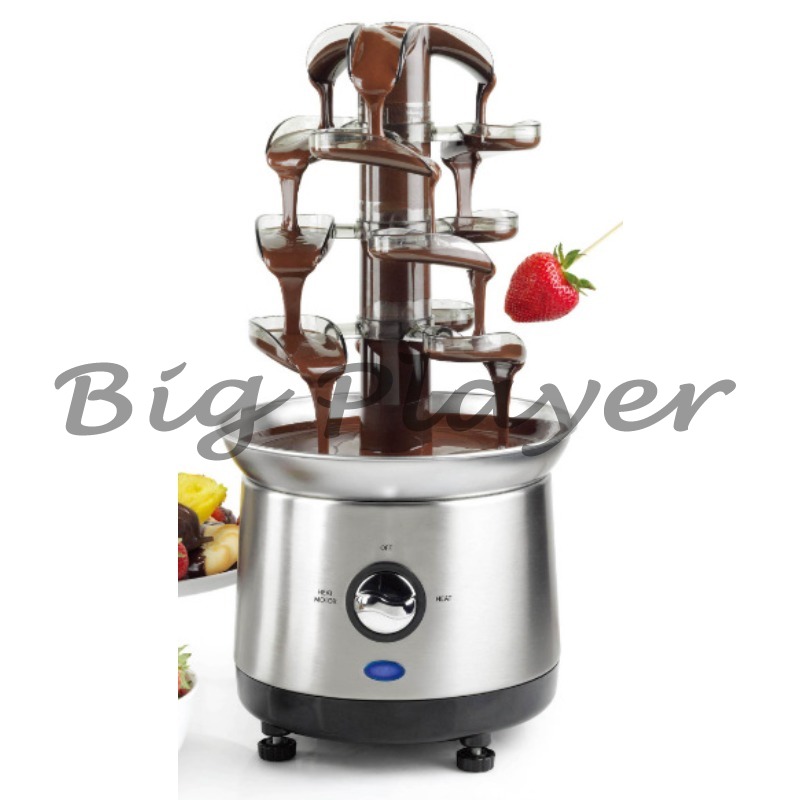 Four layer DIY chocolate fount - Chocolate Fountain Commercial reseña y precio