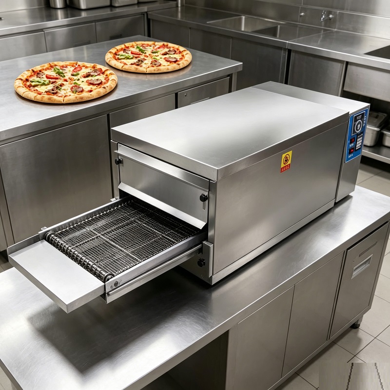 Commercial Gas Pizza Oven with - Pizza Conveyor Oven reseña y precio