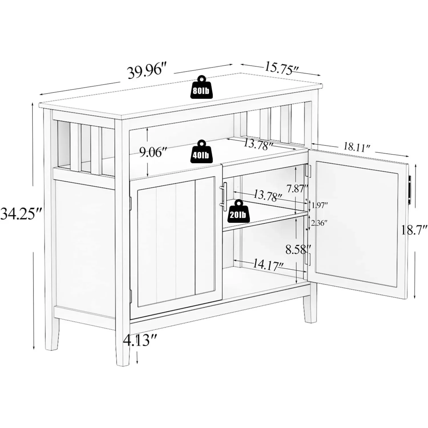 Buffet Cabinet with Storage Ki - Commercial Kitchen Quotes reseña y precio