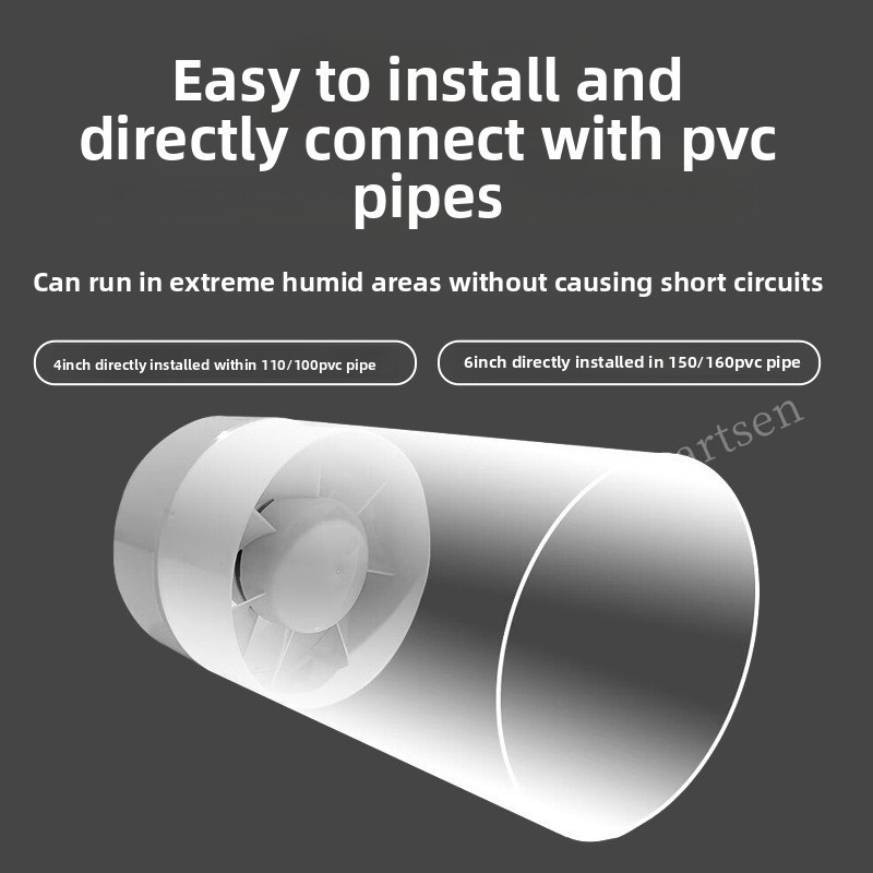 4 inch 220V Silent Ventilation - Commercial Kitchen Ventilation reseña y precio