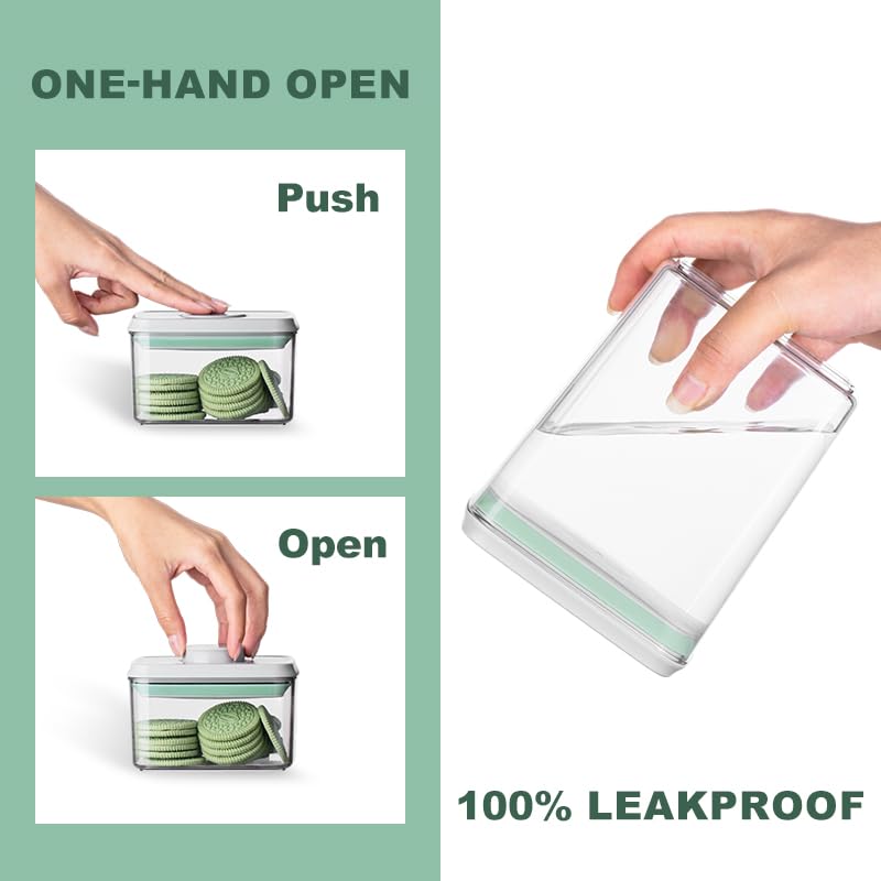 Ankou 3Pcs 1.2L Pop Airtight F - Commercial Kitchen Organization reseña y precio