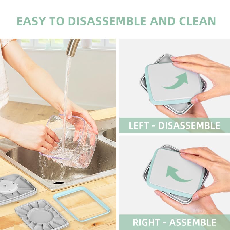 Ankou 3Pcs 1.2L Pop Airtight F - Commercial Kitchen Organization reseña y precio
