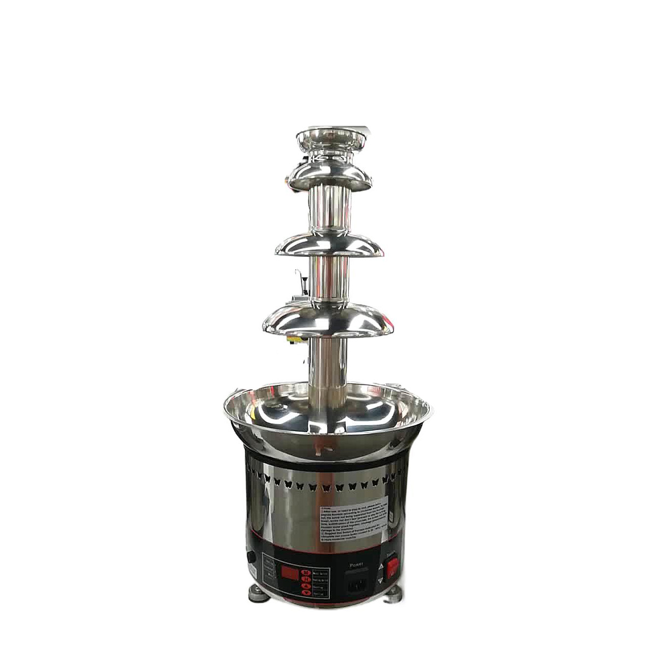 Commercial 4-Layer 6 Layer Sta - Chocolate Fountain Commercial reseña y precio