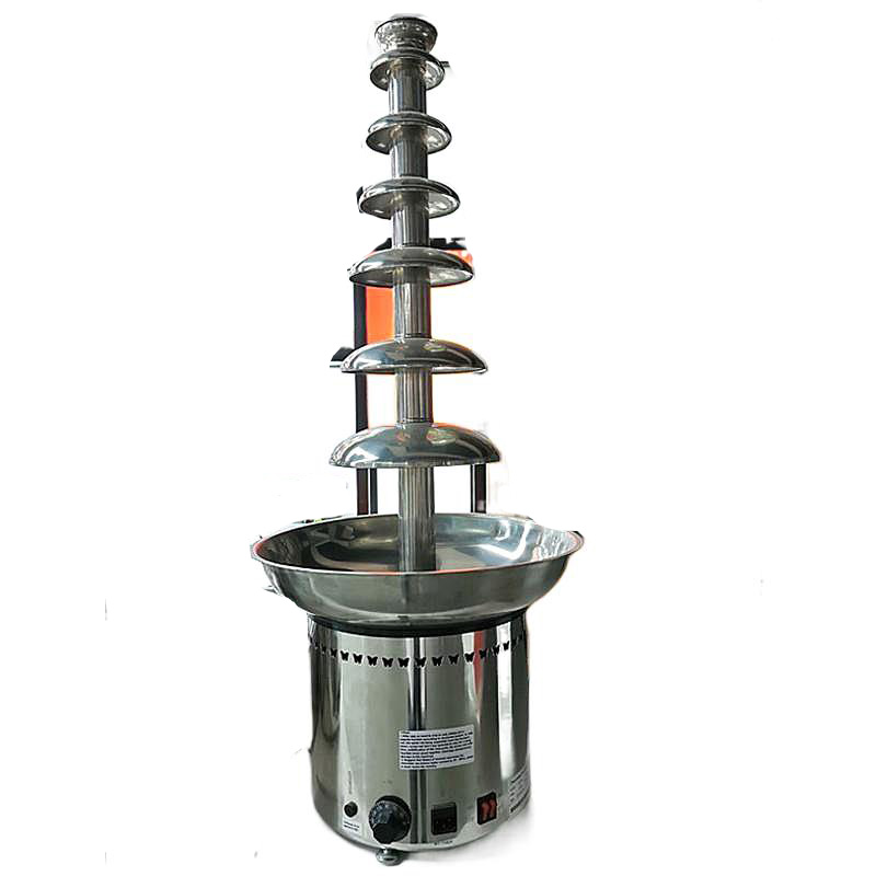 Commercial 4-Layer 6 Layer Sta - Chocolate Fountain Commercial reseña y precio