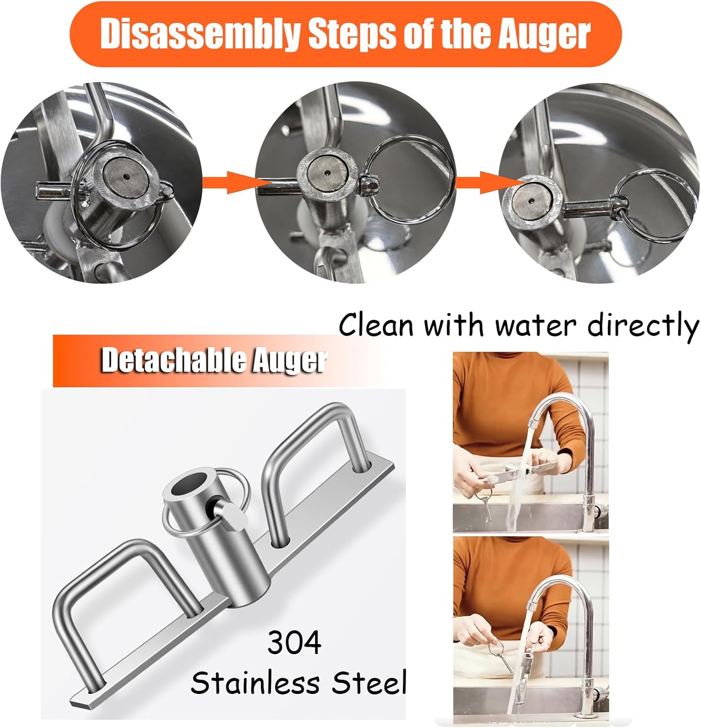 Dough Mixer Dual Function Stai - Dough Mixer Machine reseña y precio