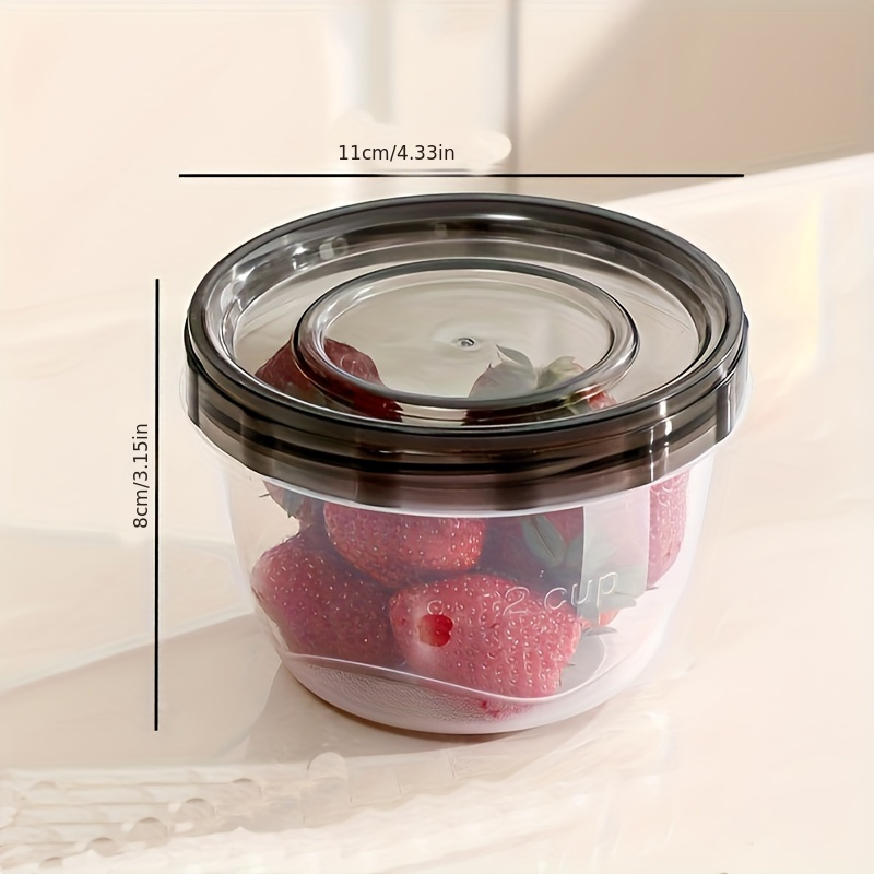 2 Transparent Sealed Food Stor - Commercial Kitchen Organization reseña y precio