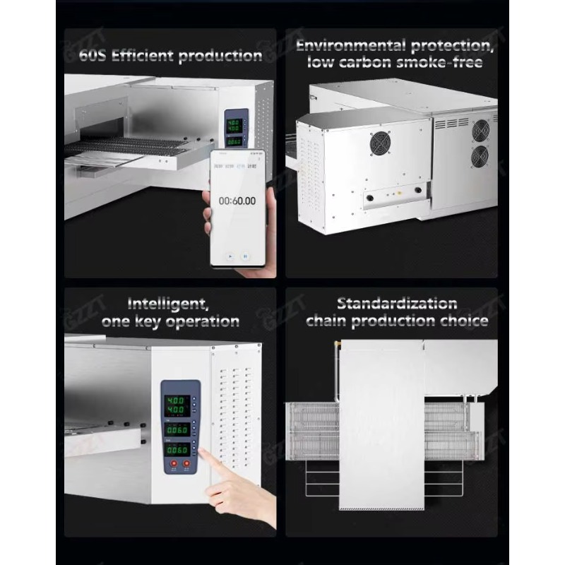Intelligent Electric  Conveyor - Pizza Conveyor Oven reseña y precio