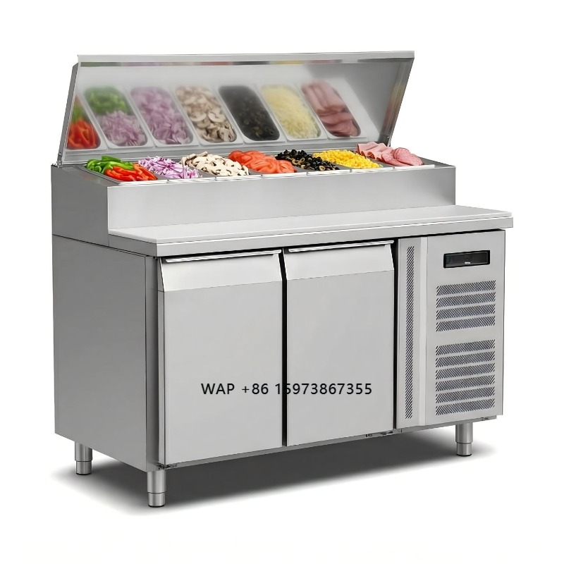 OEM Counter Fridge Sandwich Pr - Commercial Kitchen Tables reseña y precio