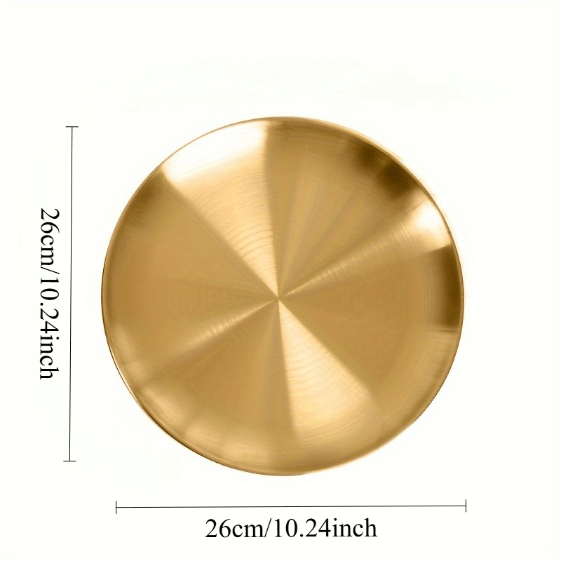 2pcs, Golden Pizza Plates, Sta - Pizza Conveyor Oven reseña y precio