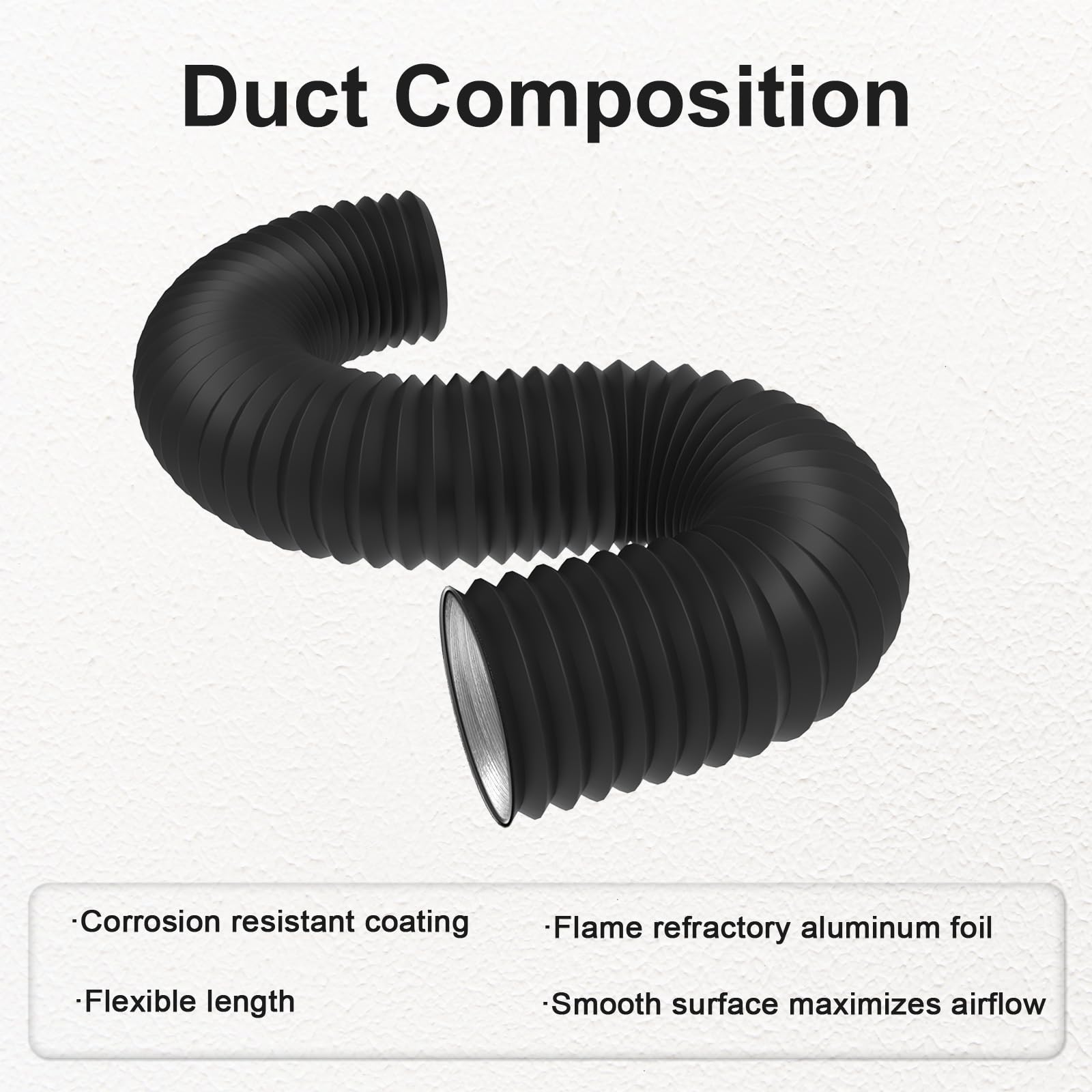 4 inch Dryer Vent Hose with 2  - Commercial Kitchen Ventilation reseña y precio