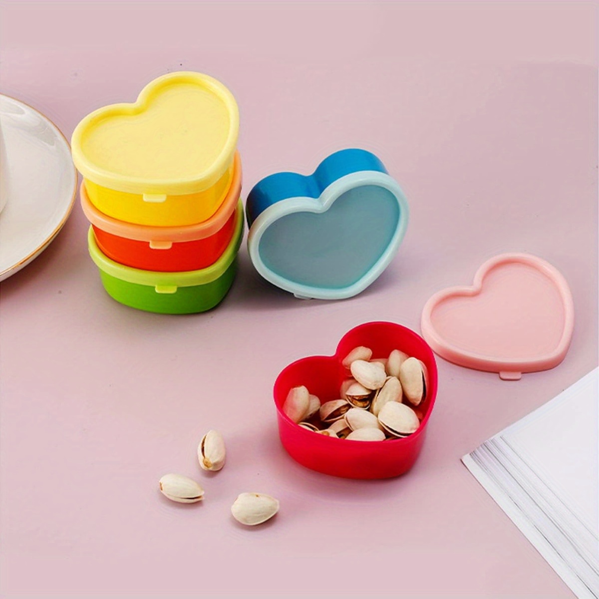 5PCS Mini Lunch Box Condiment  - Commercial Kitchen Organization reseña y precio