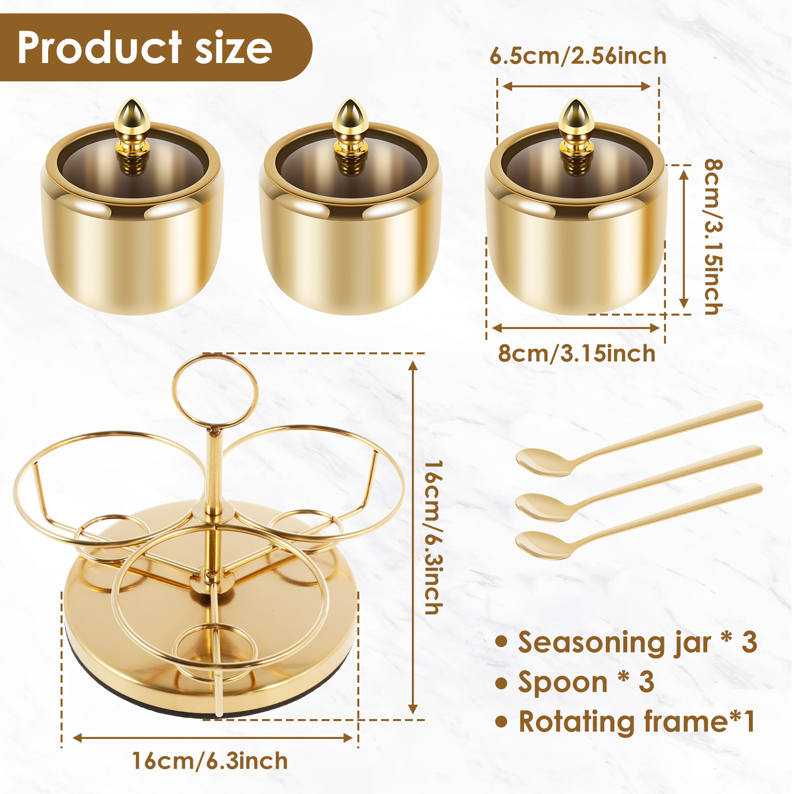 Stainless Steel Sugar Bowl Set - Commercial Kitchen Utensils reseña y precio