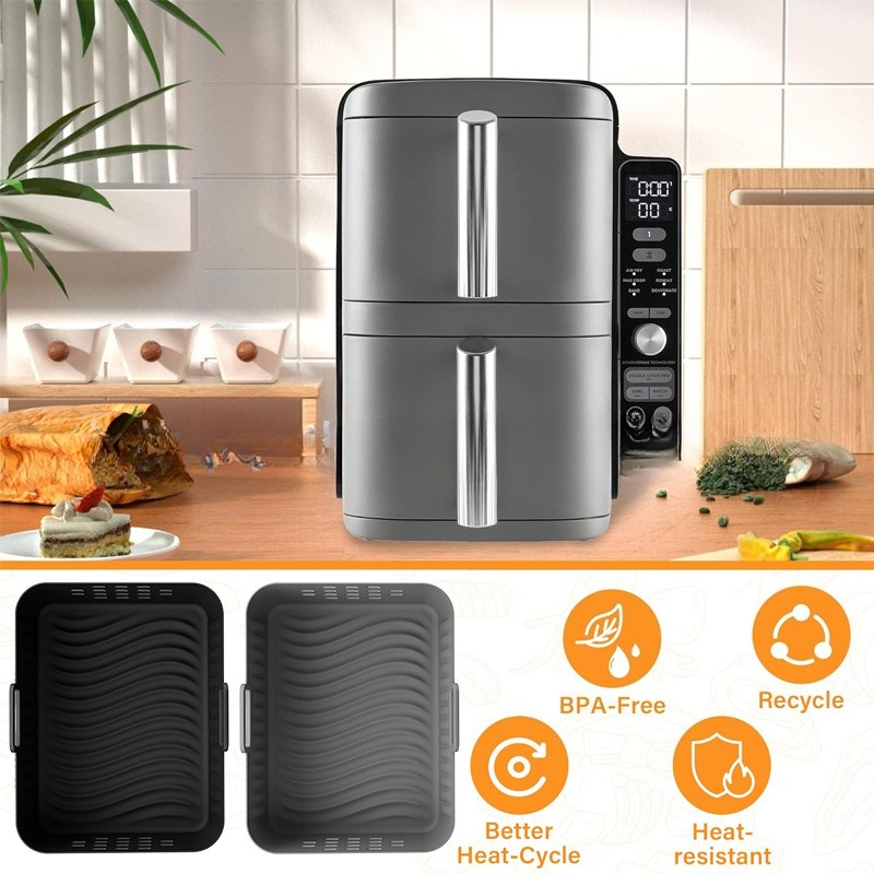New Air Fryer Silicone Liners  - Pizza Conveyor Oven reseña y precio