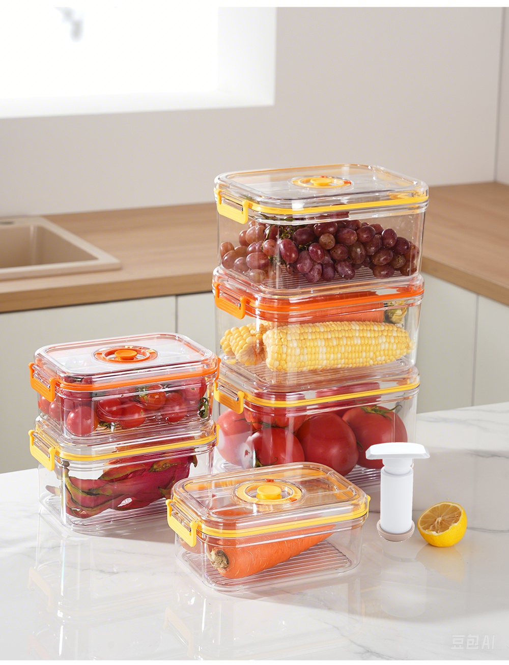 Vacuum Fresh-keeping Box Refri - Commercial Kitchen Organization reseña y precio