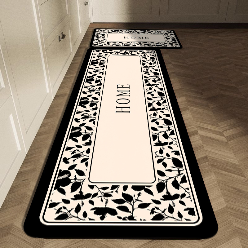 Black White Geometric Tile Kit - Commercial Kitchen Tile Flooring reseña y precio