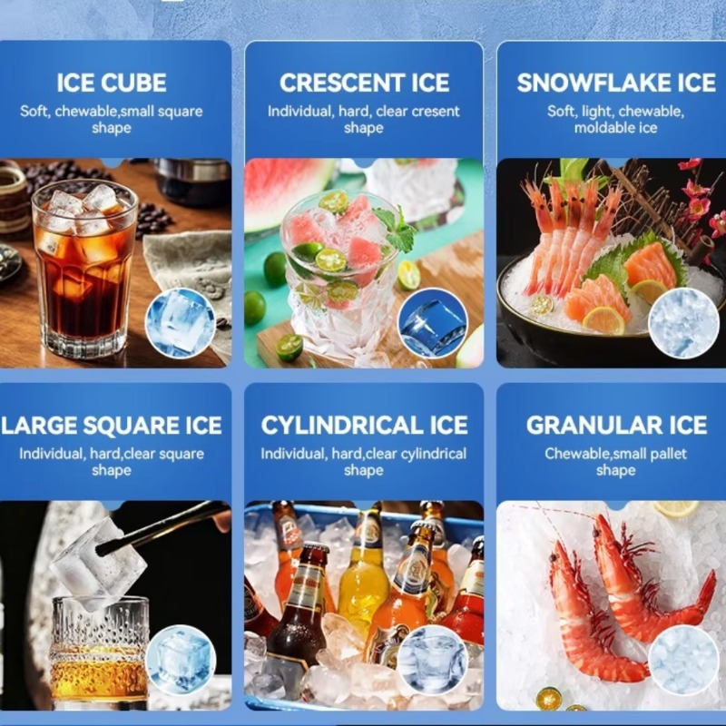 Commercial Automatic Cube Ice  - Commercial Ice Maker reseña y precio