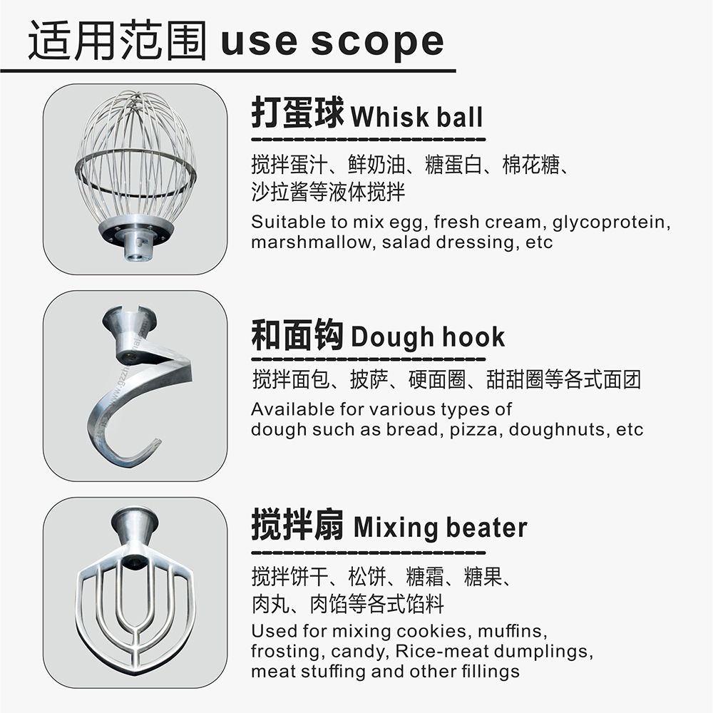 Food Processing Machinery Egg  - Dough Mixer Machine reseña y precio
