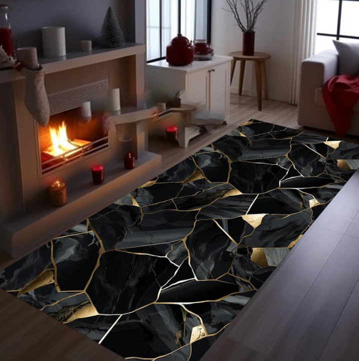 Marble Rug Runner Modern Non-S - Commercial Kitchen Tile Flooring reseña y precio