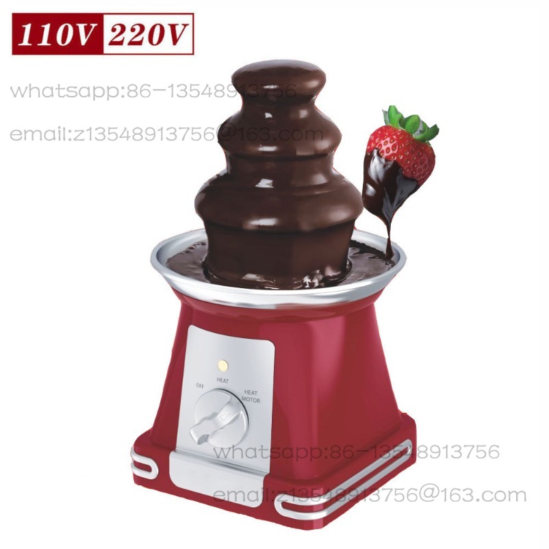 Household mini US standard thr - Chocolate Fountain Commercial reseña y precio