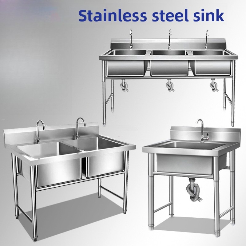 Premium Stainless Steel Kitche - Commercial Quality Kitchen Faucet reseña y precio