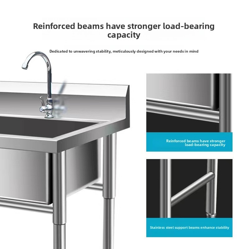 Premium Stainless Steel Kitche - Commercial Quality Kitchen Faucet reseña y precio