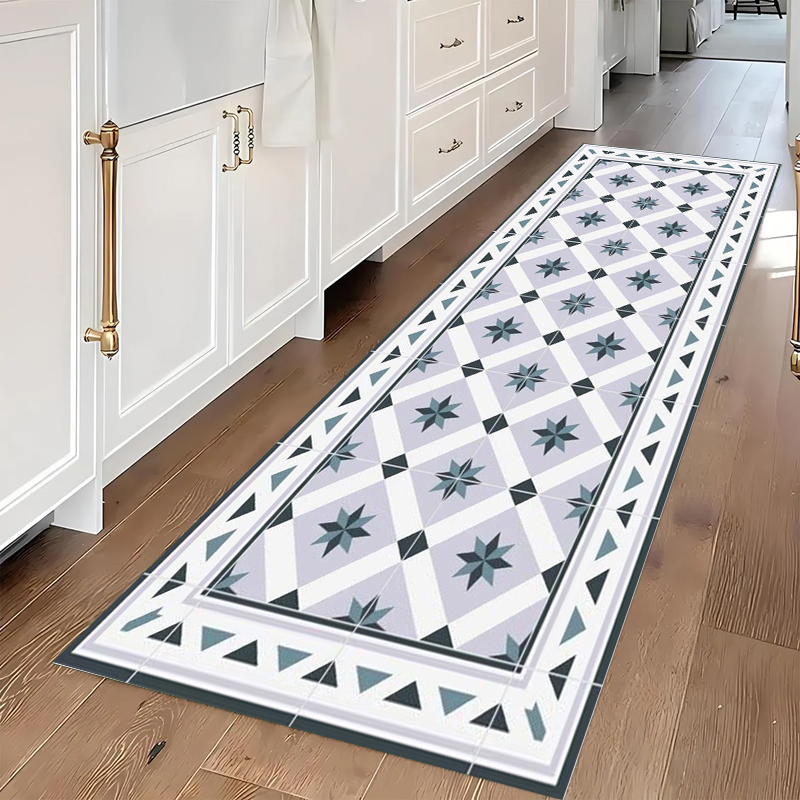 Vintage Floral Tile Pattern Ca - Commercial Kitchen Tile Flooring reseña y precio