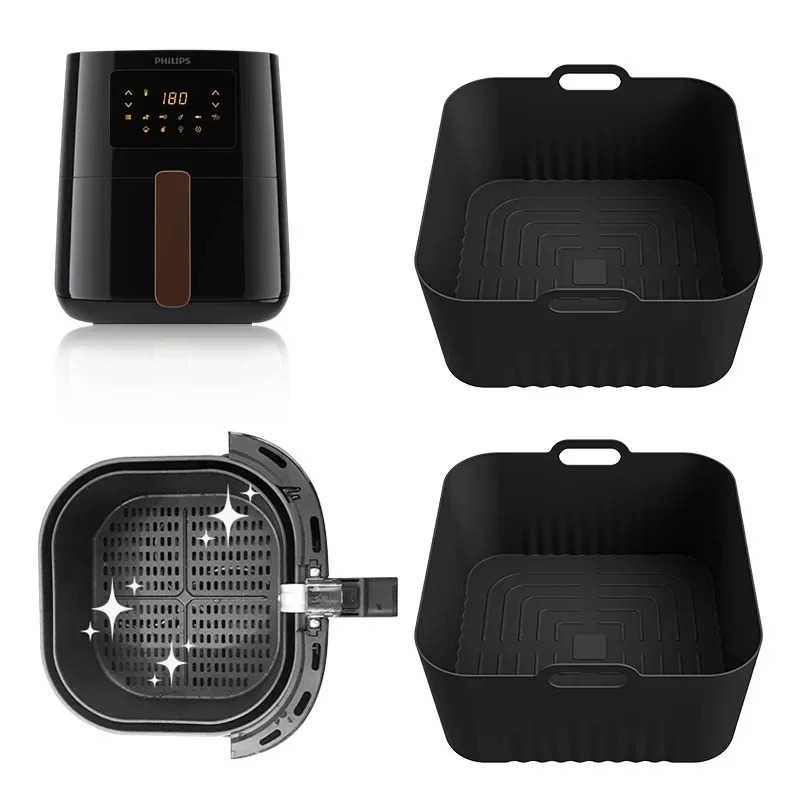Air Fryer Silicone Baking Tray - Pizza Conveyor Oven reseña y precio