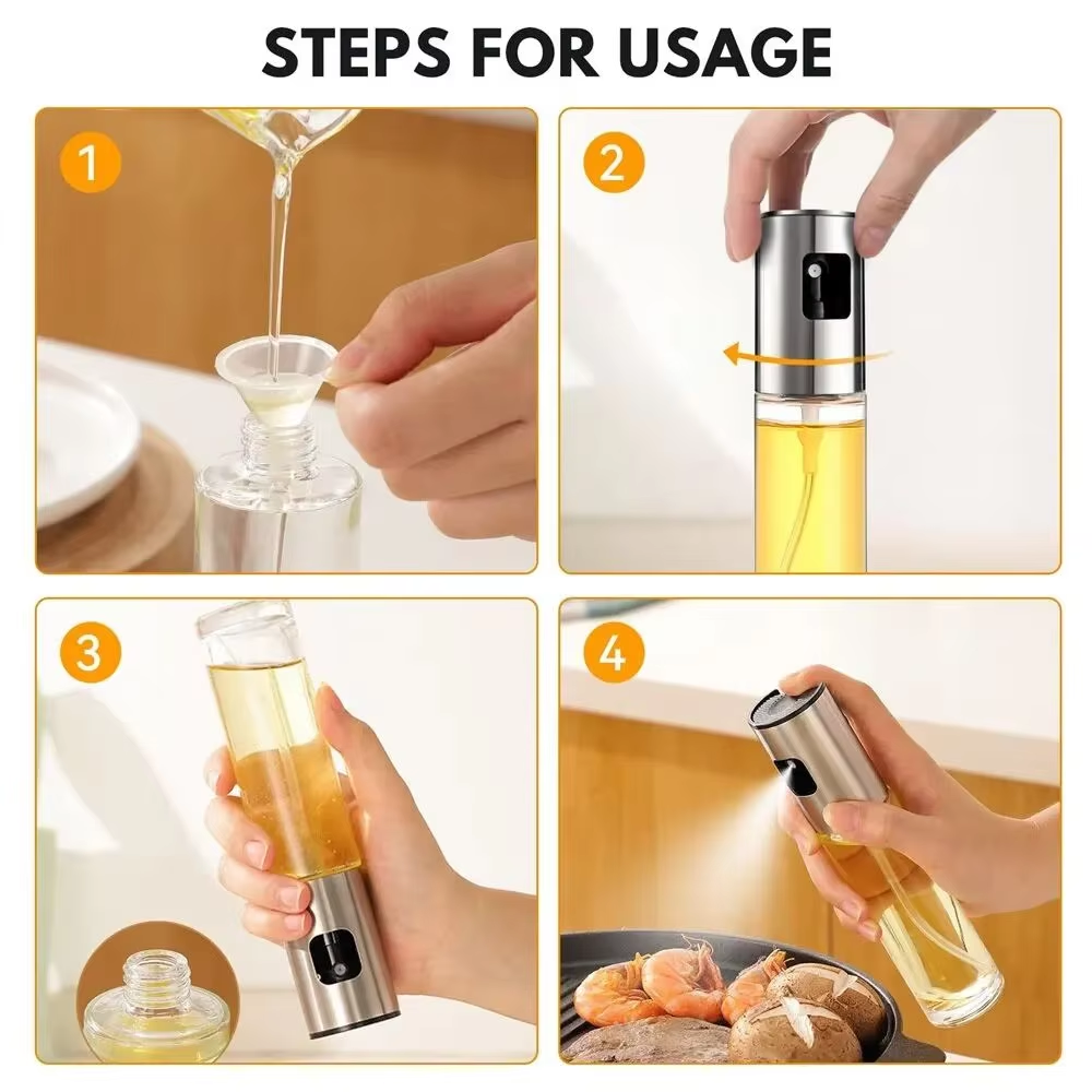 Glass Oil Sprayer for Cooking  - Commercial Kitchen Sprayer reseña y precio