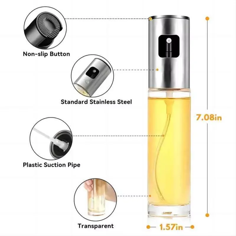Glass Oil Sprayer for Cooking  - Commercial Kitchen Sprayer reseña y precio