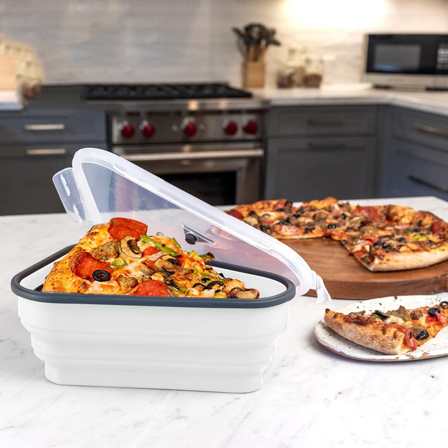 1pc Space-Saving Silicone Pizz - Pizza Conveyor Oven reseña y precio