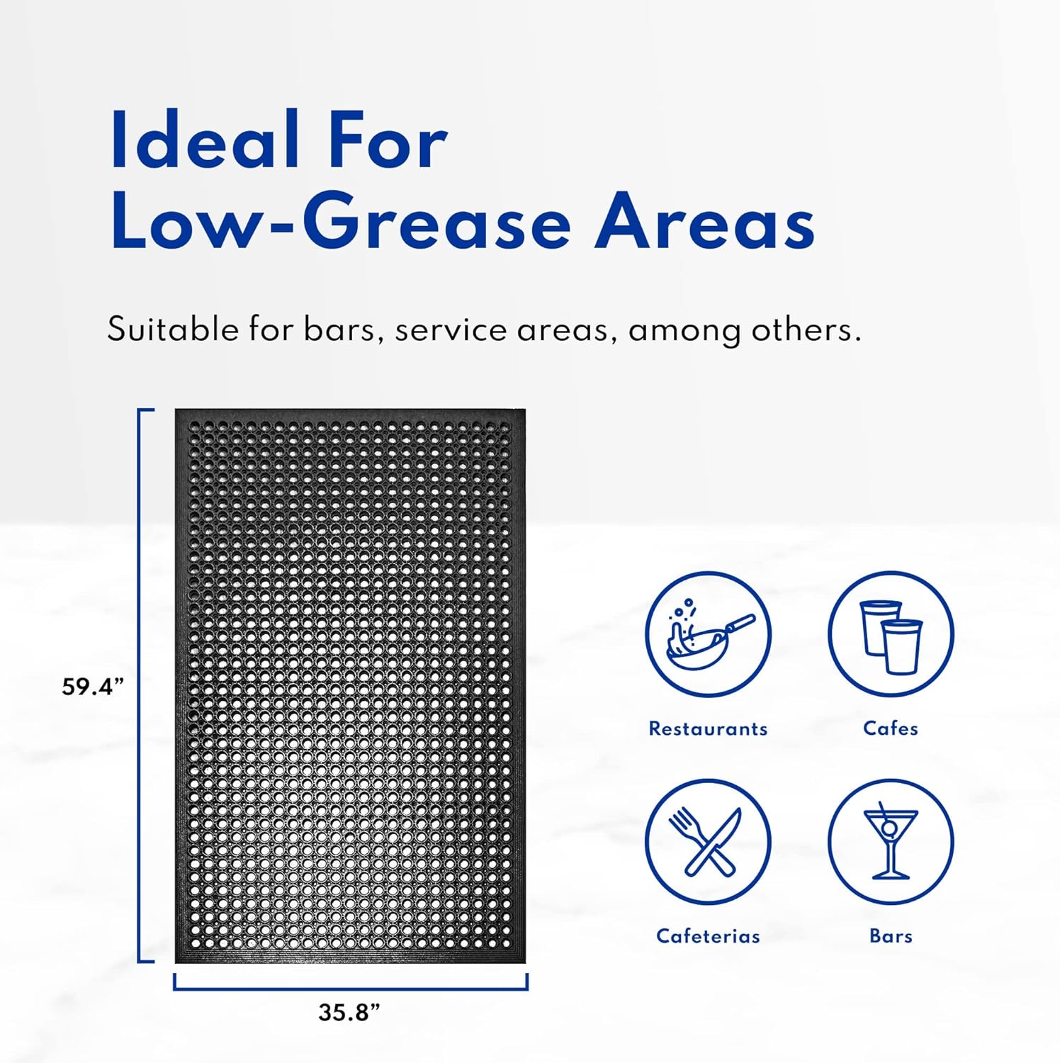 Commercial Grade Anti-Fatigue  - Commercial Kitchen Mats Anti Fatigue reseña y precio