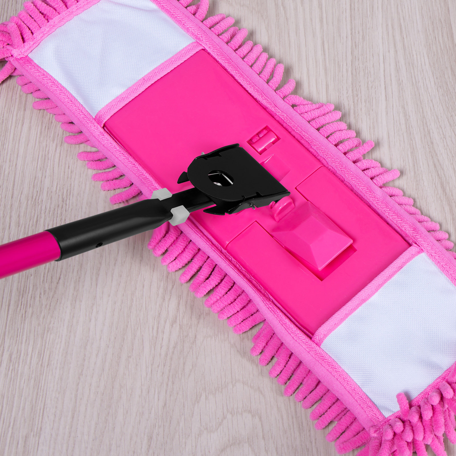 2Pcs Dust Mop Pusher Head Clam - Commercial Kitchen Tile Flooring reseña y precio